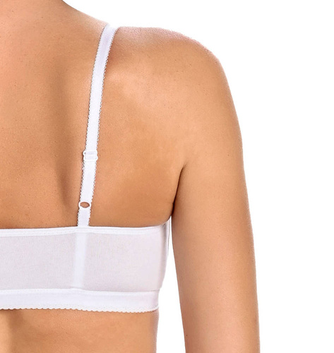2717 Bianca braletka biustonosz miękki bez fiszbin Teyli - biały