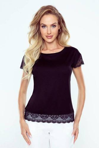 Suzette Bluzka damska  Eldar -czarny