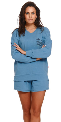 4215 Krótkie spodenki Piżamowe Doctor Nap - ocean