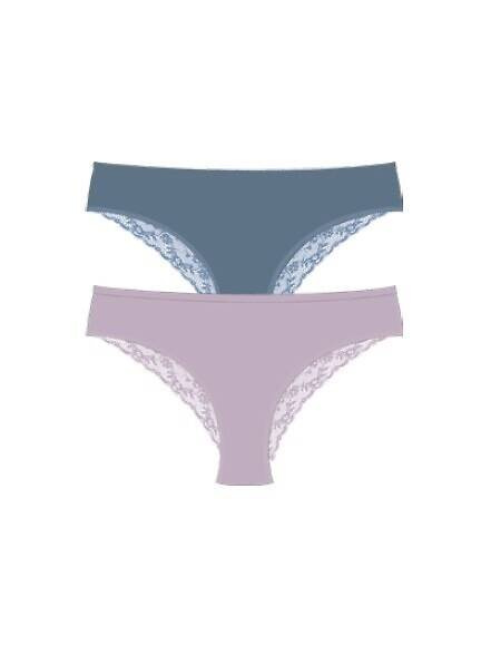 GD284 Figi Damskie Brazyliany Cotonella 1G mix kolor