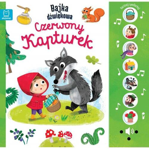 AKS617-3 "Czerwony Kapturek" Książeczka Aksjomat