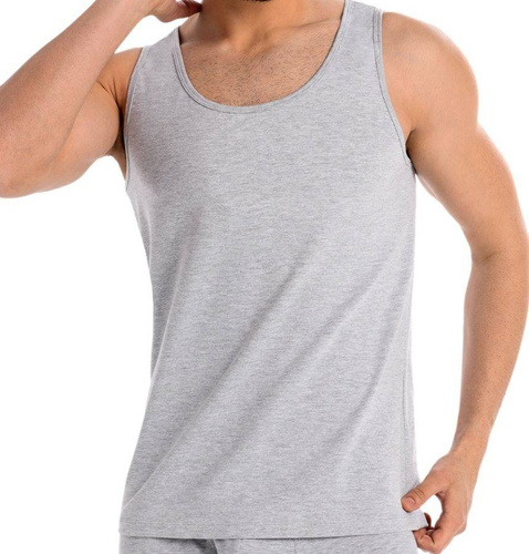 1301 Eli Podkoszulek Męski Bawełniany Teyli -szary