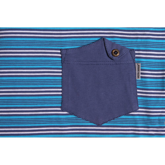 05 Piżama Męska w paski Sesto Senso - K67ZC