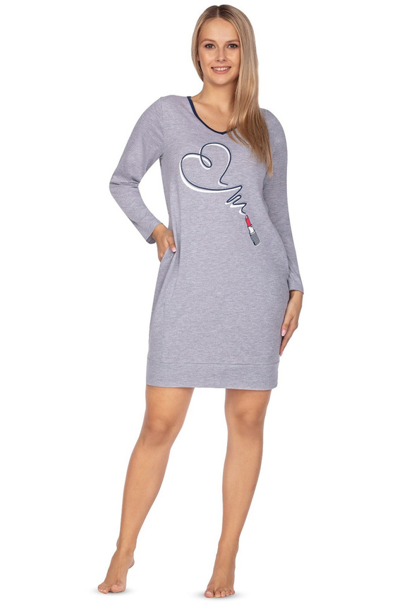 119 Koszula damska Regina szary