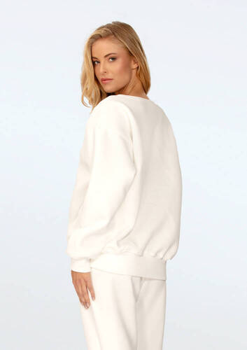 Rehema Bluza dresowa Dkaren - ecru
