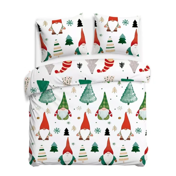 Pościel flanelowa Darymex 31517/2 skrzaty bawełna 160 g/m² ciepła