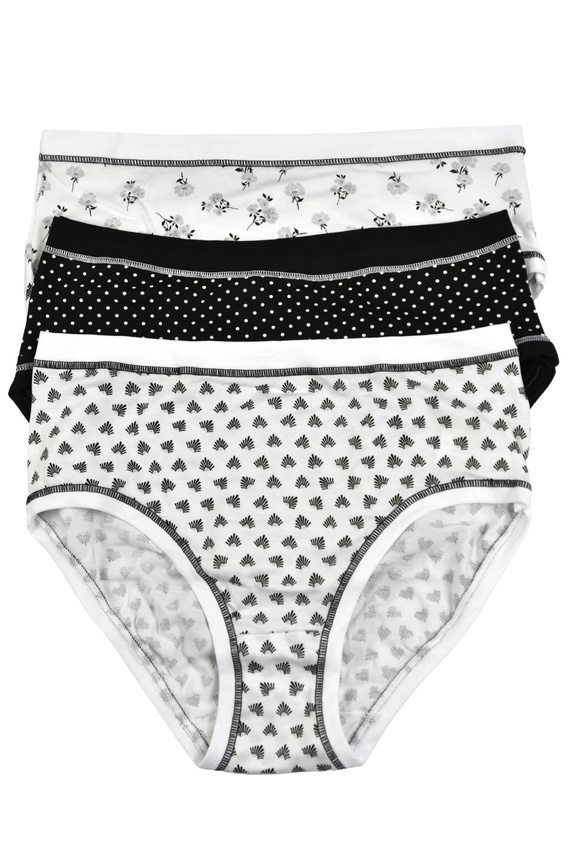 3362 MINI-2H100 3-pak Cotonella   – majtki damskie bawełniane, fason mini