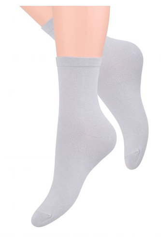 Skarpety Bamboo art.108 Steven beżowy jasny