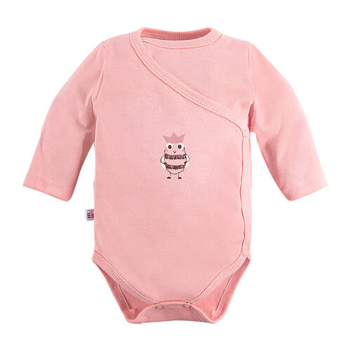 Animals Body rozpinane z długim rękawem Eevi - łososiowe