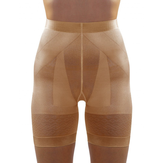 Magic Body Szorty push up bezszwowe wyszczuplające Sesto Senso beżowy 