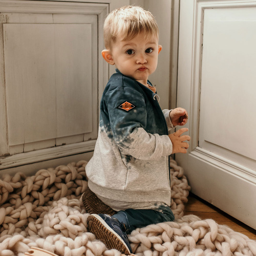 Jump Komplet dresowy Eevi - szary/niebieski