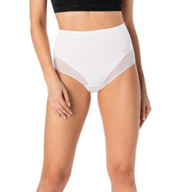 1123 Lilly Figi z wysokim stanem Teyli - biały