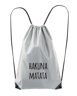 Worek "HAKUNA MATATA" Moocha biały