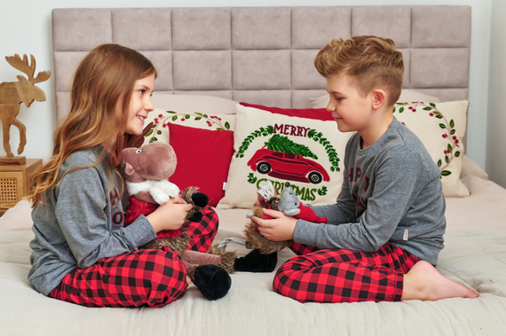 7345 Piżama dziecięca Dark Grey Doctor Nap – 100% bawełna