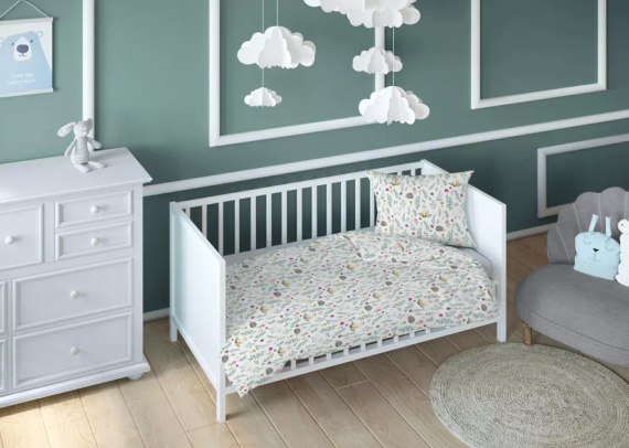 3695 A Kraina Snów Pościel dziecięca bawełniana zwierzęta Karo 