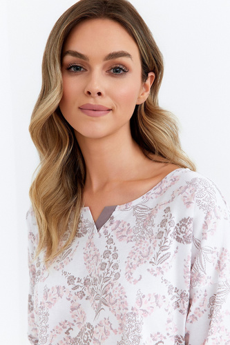 424 Piżama damska Cana - kakao 