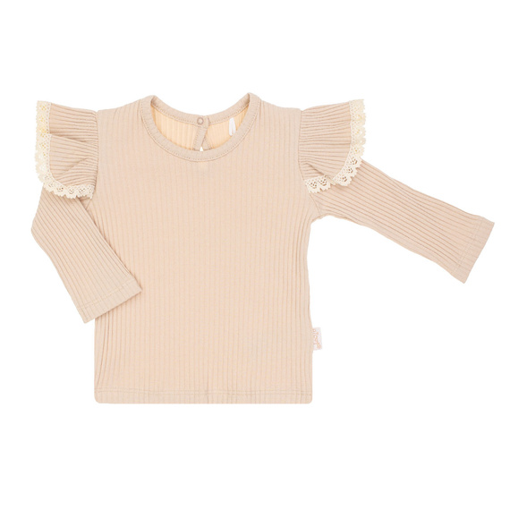 212140 Bluzka z długim rękawem "Tola" Nicol - beżowy