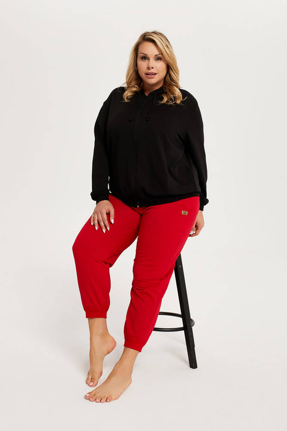 Todra Spodnie dresowe Italian Fashion- czerwony