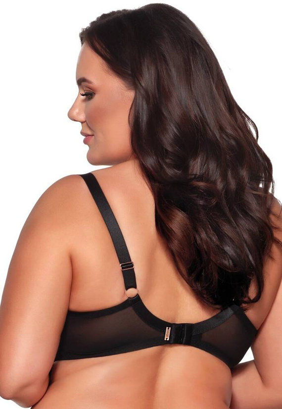 2107 Biustonosz Full Cup Maxi Ava - czarny