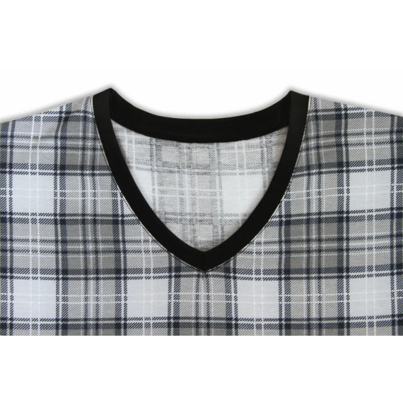 2576/43 Piżama Męska Sesto Senso - grafitowy