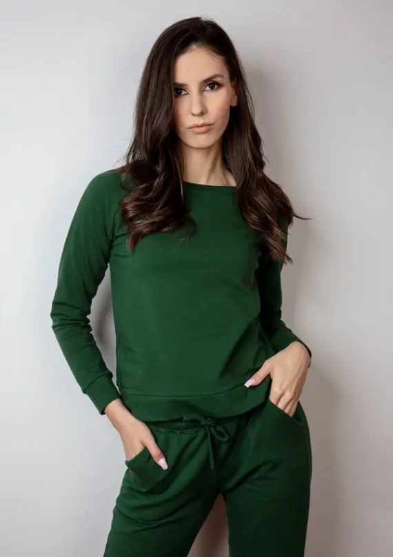 Wenezja Bluza dresowa Dkaren - zielony