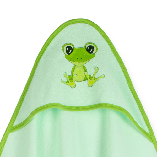 Żabka niemowlęce okrycie kąpielowe Martex zielony