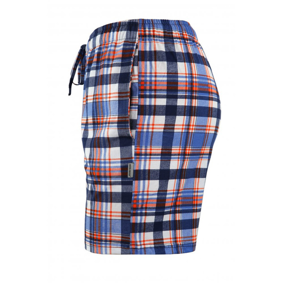 Milo 2 Krótkie spodnie piżamowe Sesto Senso kratka 06 chaber