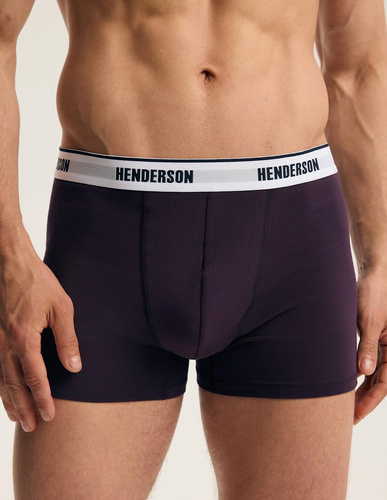 Bokserki Męskie Henderson 45476 Free 2-Pak Bawełniane z Szeroką Gumą Logo
