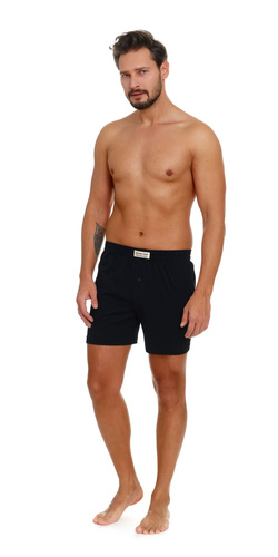 5166 bokserki męskie Doctor Nap - black