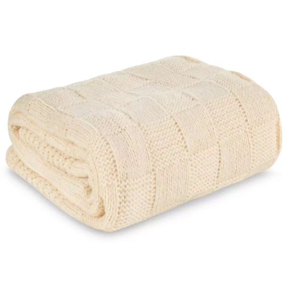 Pled 2 Koc narzuta Eurofirany beżowy