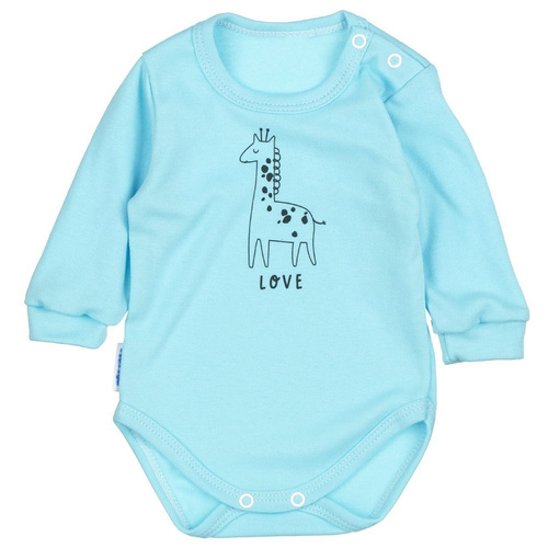 Gruszka body niemowlęce długi rękaw Martex biały