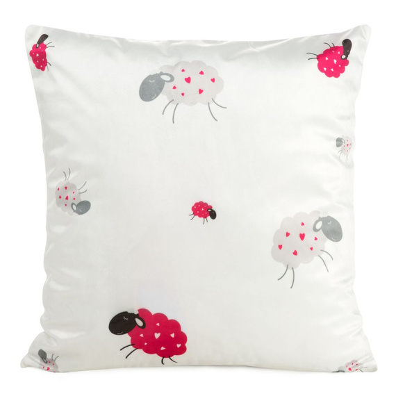 Kids 3 Poszewka dziecięca Design91 biały/różowy