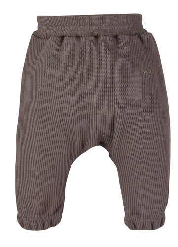 Pure Spodnie bawełniane Koala - brązowy