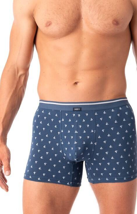 MXH 846 Bokserki męskie Key -granatowe