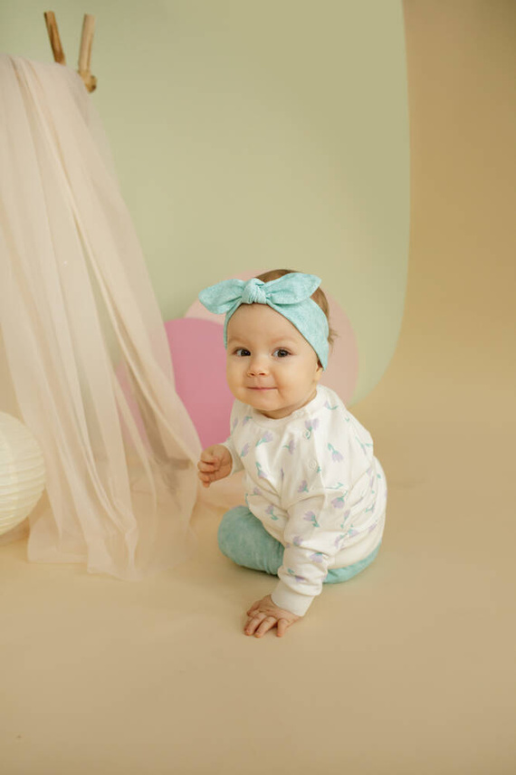 Lilian Opaska dziewczęca Pinokio - miętowy