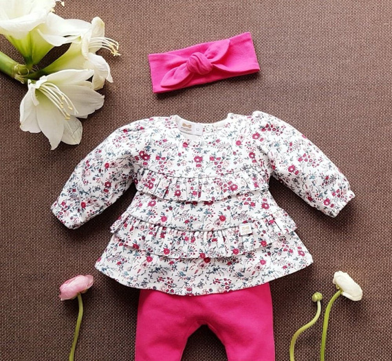 Zestaw tunika, opaska i legginsy Jasmina Marija