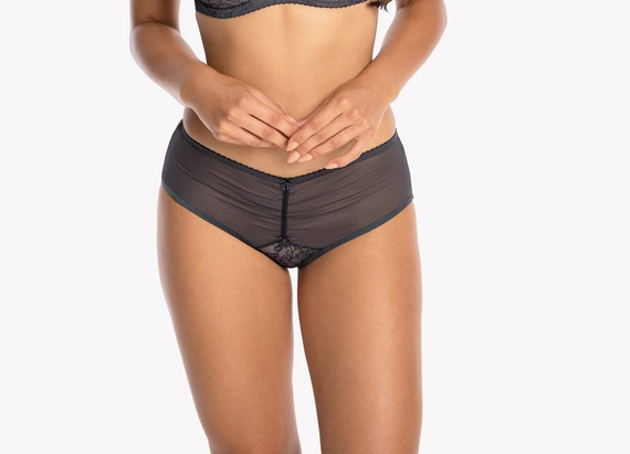 BS 1037 Joy  Biustonosz Półusztywniany Gaia - grafitowy