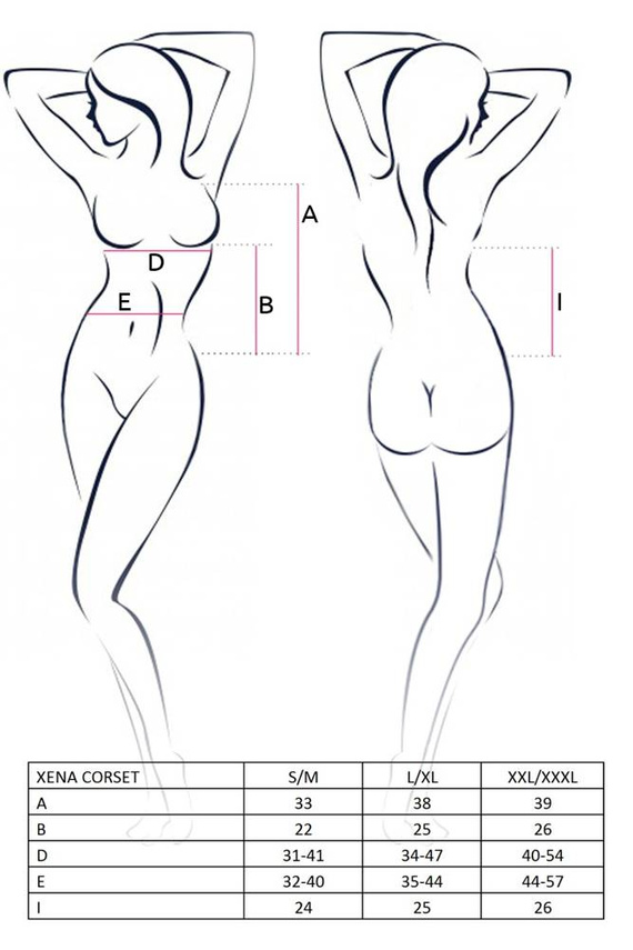 Xena Corset gorset damski Passion biały