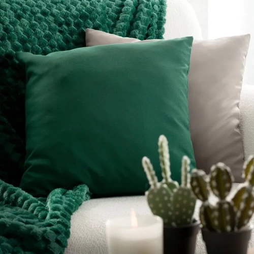 Garden poszewka z tkaniny wodoodpornej do ogrodu i na taras Eurofirany zielony