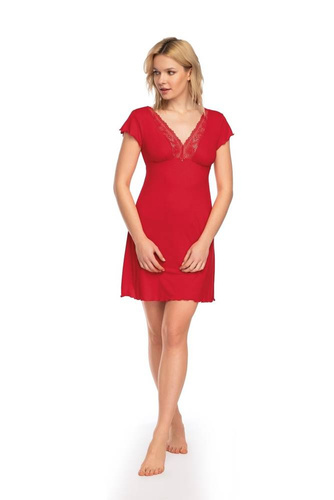 Estera Koszulka Nocna NIPPLEX-czerwony