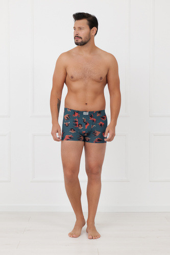 Bokserki męskie Angus Italian Fashion bawełna elastan dopasowane