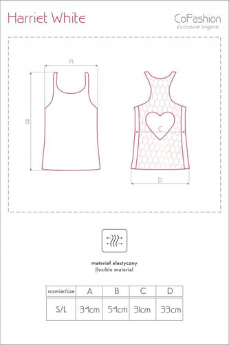 Harriet White CF 90301 Koszulka typu bokserka CoFashion Marc Massimo