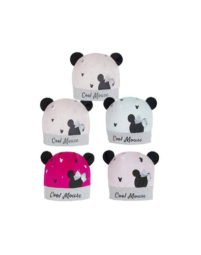 44-261  Czapka Dziecięca  AJS mix-kolor