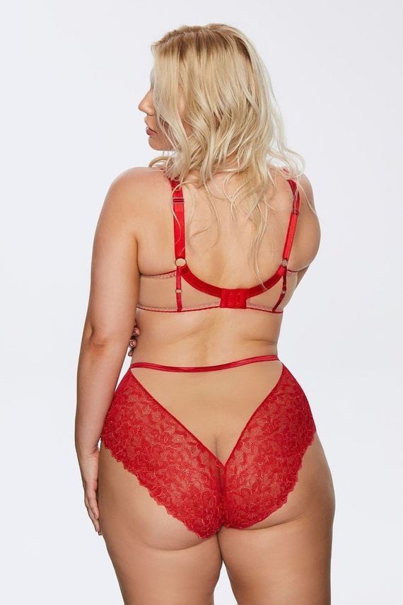 P-795/3 Mind Love Figi damskie Kinga czerwony