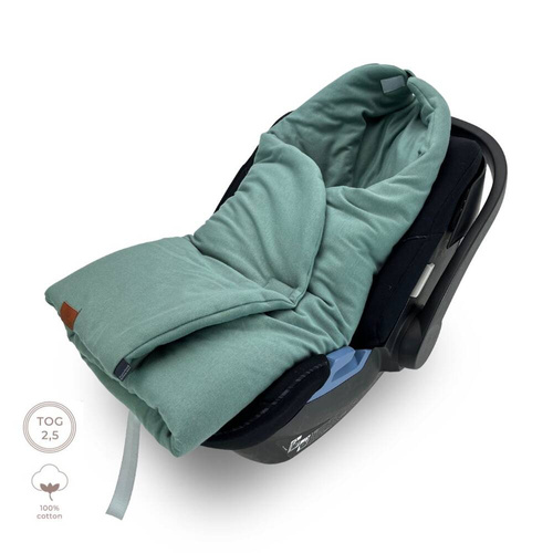 Sage Kocyk do fotelika cotton Makaszka 