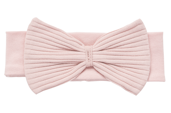 4234OP "Natural Harmony" Opaska niemowlęca Makoma pudrowy róż