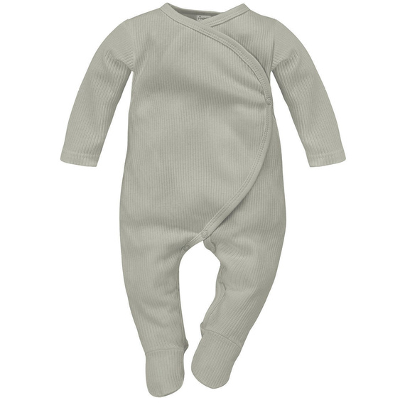 Lovely Day Pajac niemowlęcy Pinokio - szary prążek