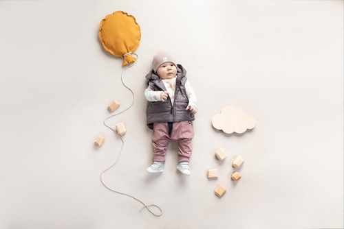 "Dreamer" Pumpy dla chłopca z kieszonkami Pinokio - ciemny beż