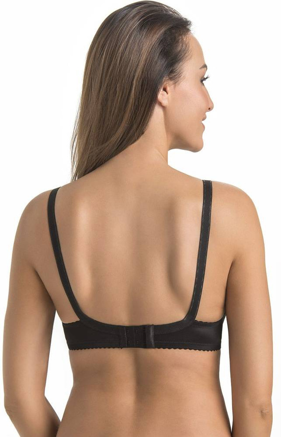 401 Andorra Biustonosz miękki Teyli - czarny