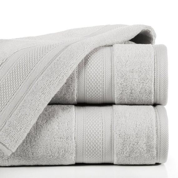 Ręcznik żakardowy "MODERN" Eurofirany srebrny